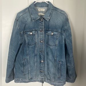 Madewell Women’s Denim Jacket - XL - Oversized Fit